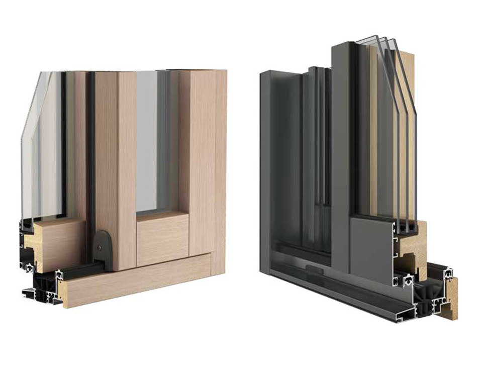 Baie coulissante mixte MEO à Longjumeau dans l'Essonne (91) - La Fermeture Parisienne project-slider-image