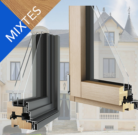 Fenêtres mixtes Bois/alu dans l'Essonne (91) img