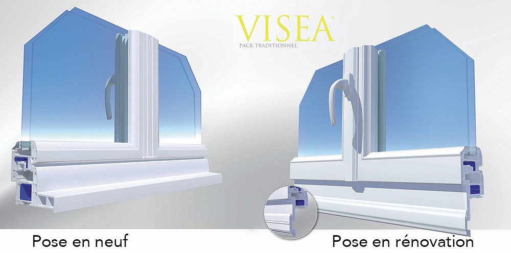 Fenêtres PVC neuf ou rénovation à Villebon-sur-Yvette 91