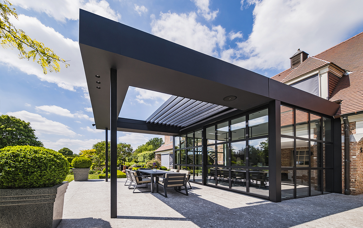 PPergolas bioclimatiques à Chevannes (91) - La Fermeture Parisienne project-slider-image