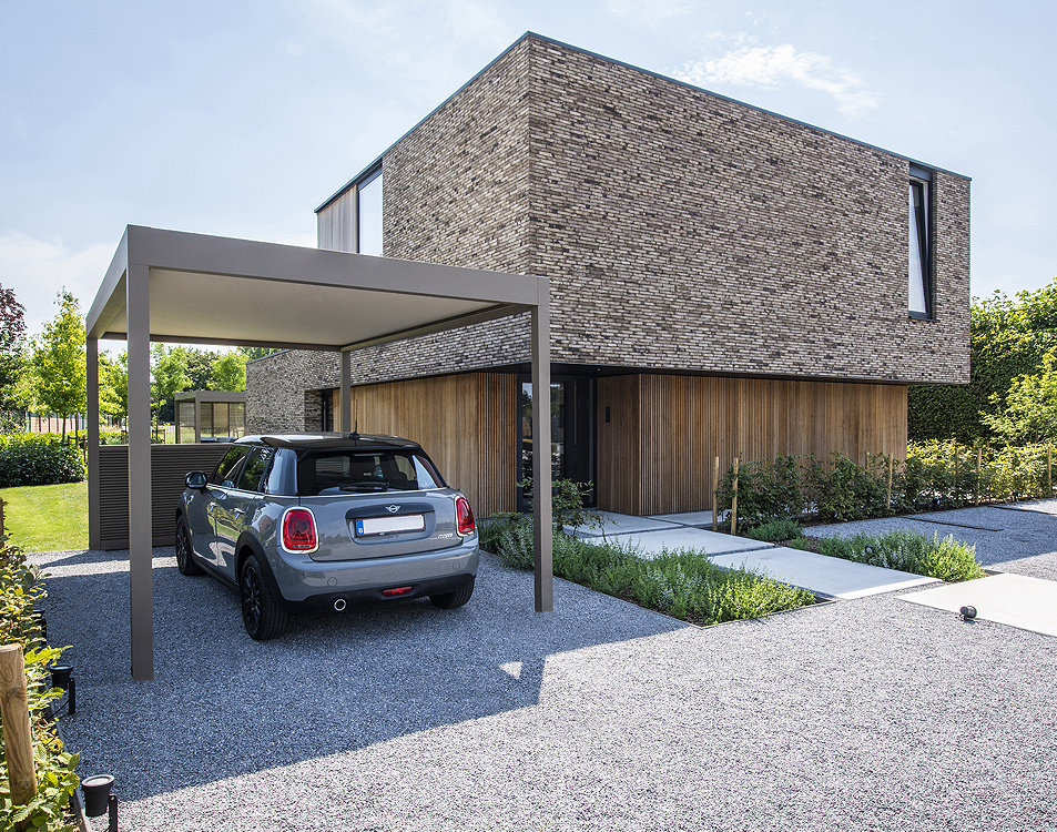 Pergolas bioclimatiques Algarve Canvas au Mérévillois (91) - La Fermeture Parisienne project-slider-image