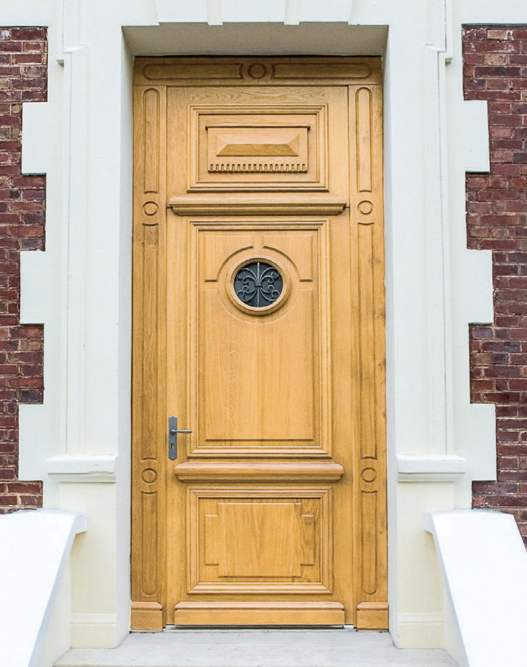 PORTE d'entrée bois ATULAM à Étréchy (91580) - La Fermeture Parisienne project-slider-image