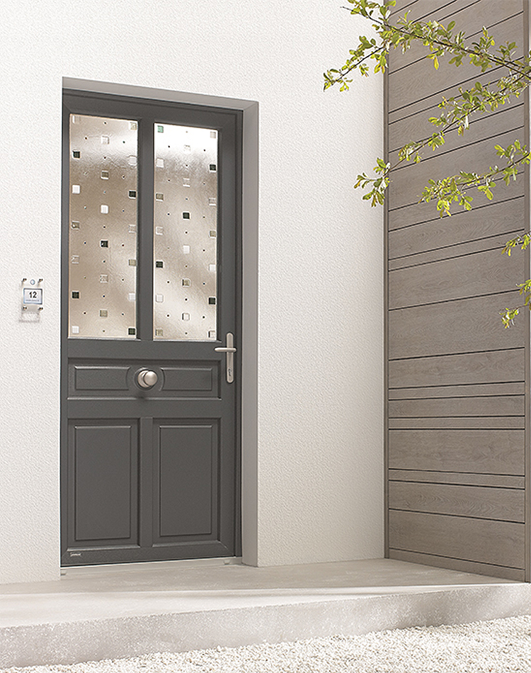 PORTE d'entrée PVC Janneau à Massy (91) - La Fermeture Parisienne project-slider-image