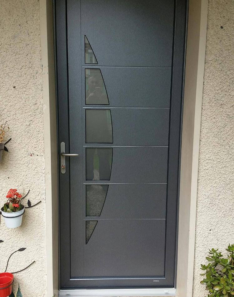 PORTE d'entrée PVC Janneau à Athis-Mons (91) - La Fermeture Parisienne project-slider-image