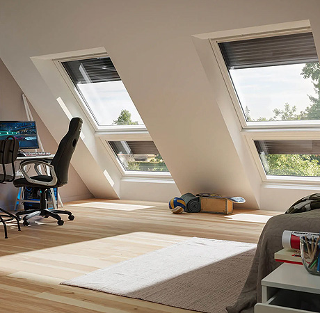 Fenêtres de toit combinaison de VELUX à Bondoufle 91 img