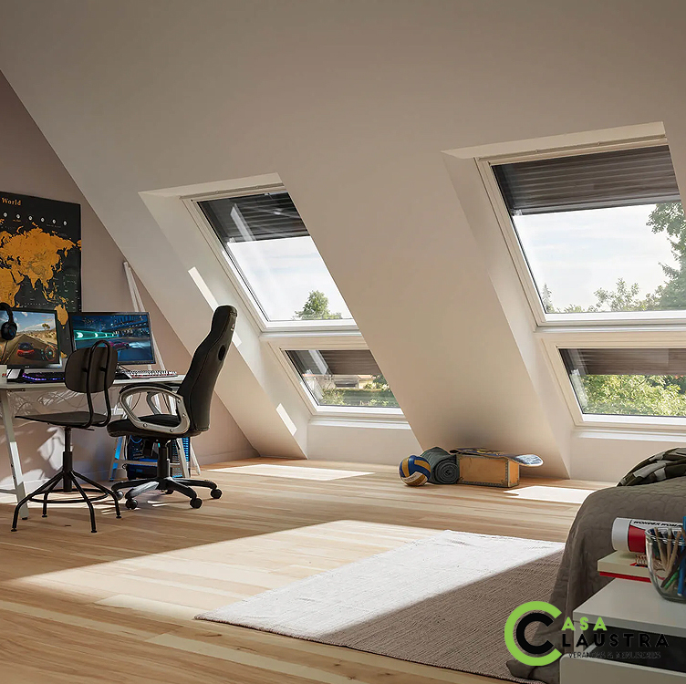 Velux : combinaison verrière plane dans l'Essonne - La Fermeture parisienne