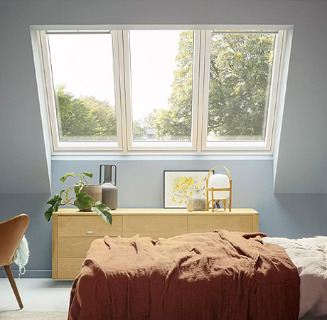 Fenêtres de toit verrière 3 en 1 de VELUX à Dourdan 91 img